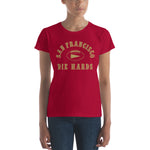SF DIEHARDS - Womens Red Shirt