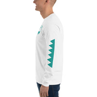 Fin City - Long Sleeve T-Shirt - Teal