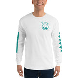 Fin City - Long Sleeve T-Shirt - Teal