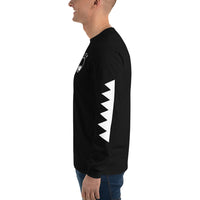 Fin City - Black Long Sleeve T-Shirt