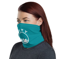 Fin City - Teal Neck Gaiter