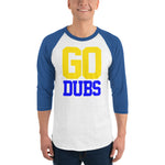 GO DUBS - 3/4 sleeve raglan shirt