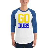 GO DUBS - 3/4 sleeve raglan shirt