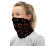 The Cove - Black Step Repeat Neck Gaiter