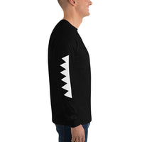 Fin City - Black Long Sleeve T-Shirt